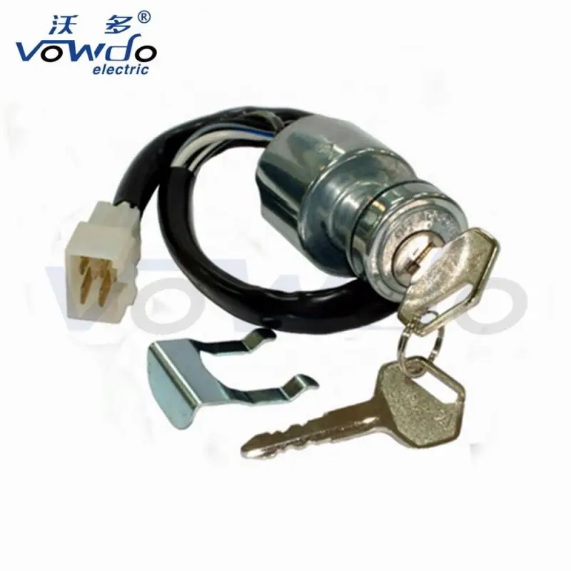 Auto parts spot goods 24V electric Starter Switch button EN513000 ignition switch with key SS54-3 SS543