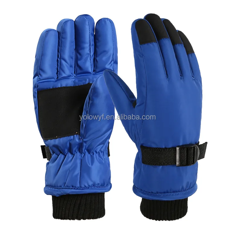 Girls Boys Snow Gloves Kids Ski Winter Thermal Gloves Waterproof Windproof Children Warm Gloves