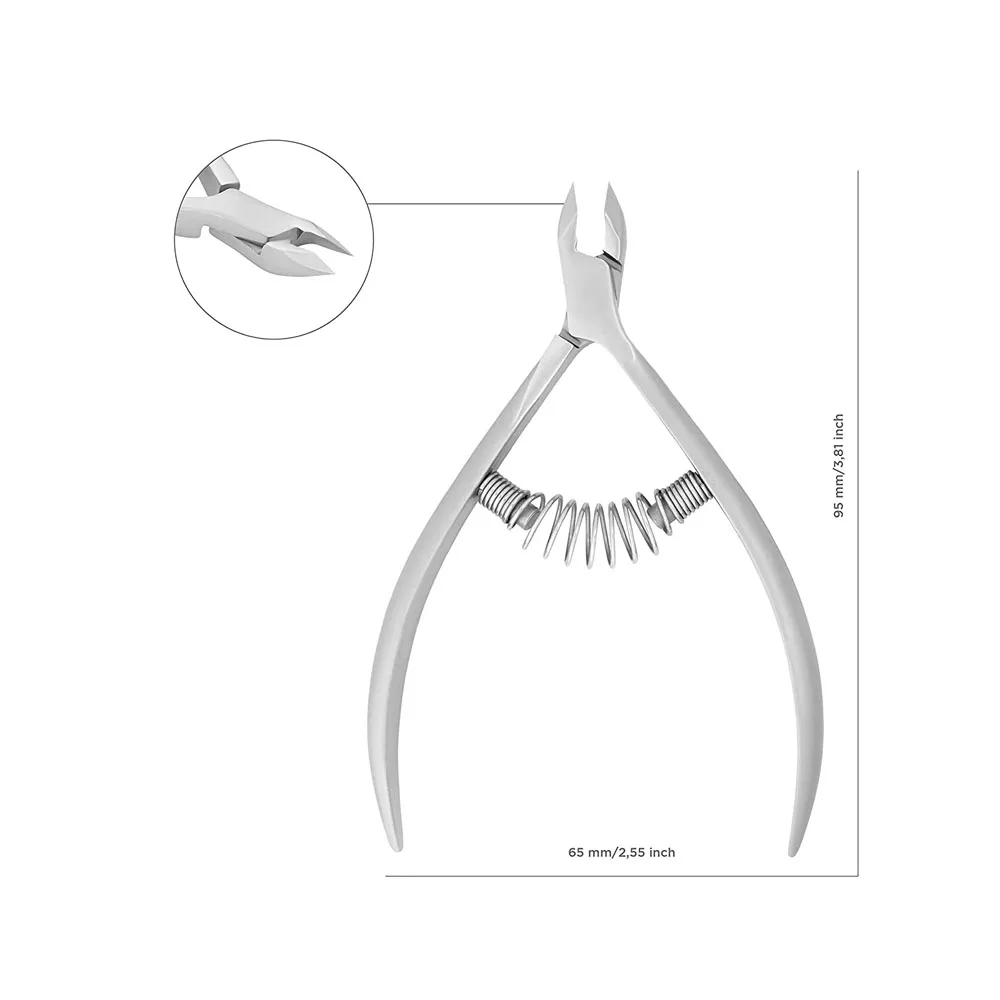 STALEKS Pro Smart 30 NS-30-5 Professional Spring Cuticle Nippers 12 Jaw 5mm