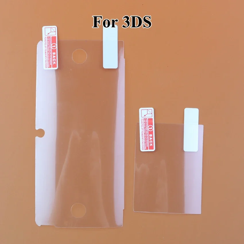 JCD 1PCS Top Bottom HD Clear Protective Film For Nintendo DSL NDSL 2DS New 3DS XL LCD Screen Protector