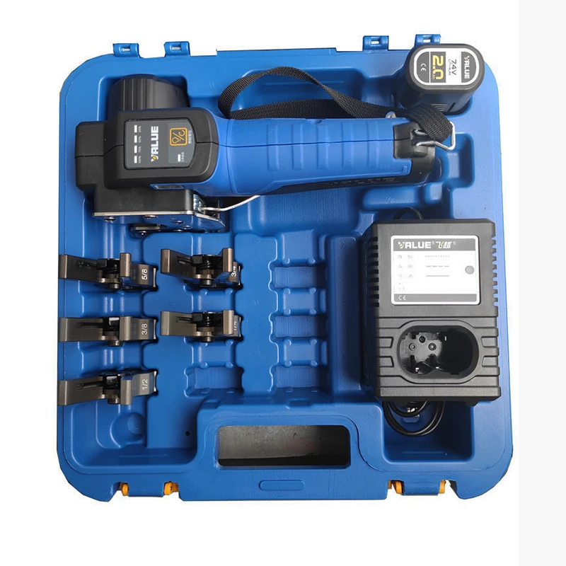 Литий ионный аккумулятор сжигания инструмент для развальцовки VEF-1(VET-19LI) для медных труб инструмент