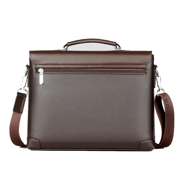 Travel Leather Waterproof Custom Luxury Messenger Shoulder Hand Bag Men Briefcase