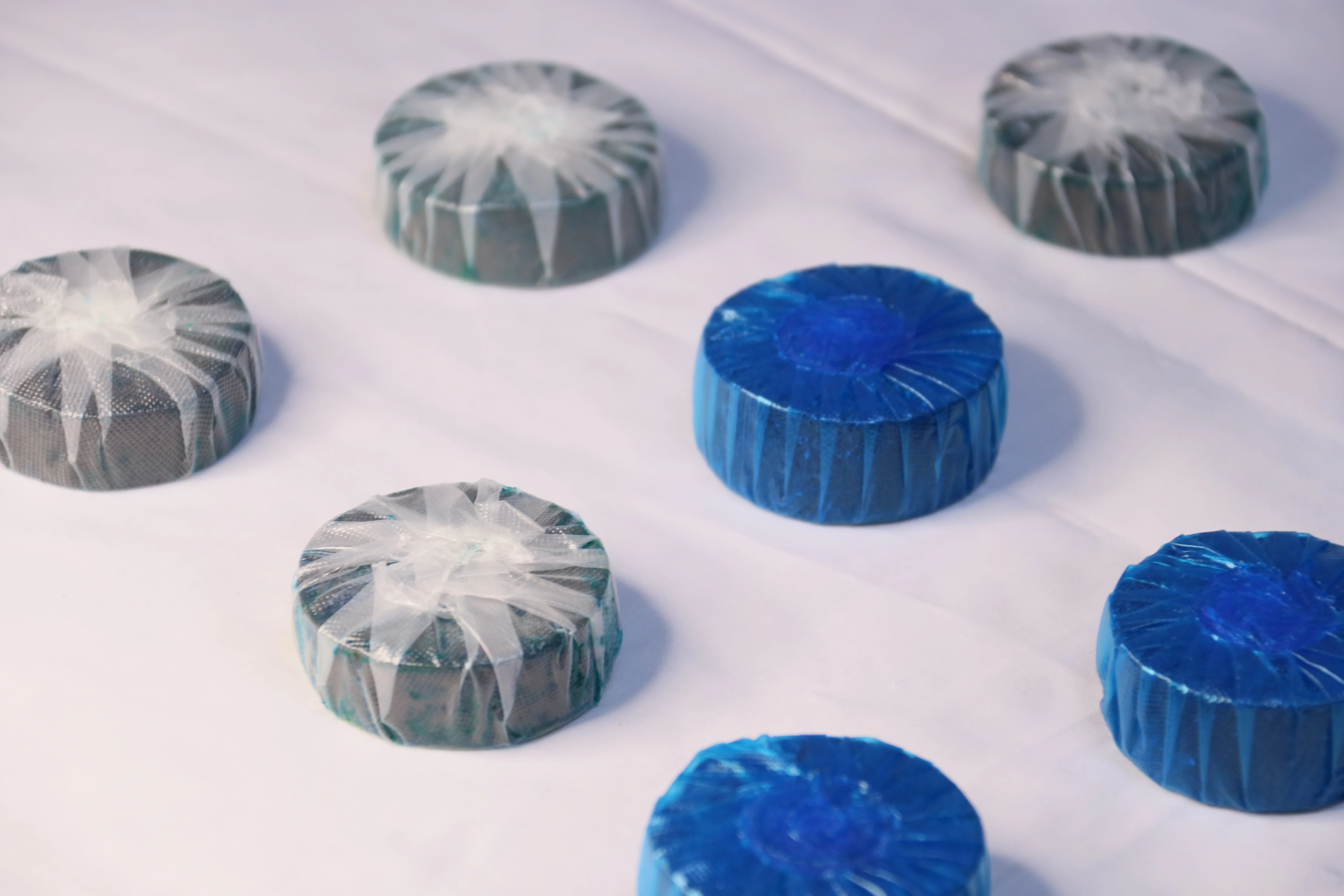 Hot sale Blue/white  Plastic Pva Sheet Film For Toilet Cleaner Block Pva Packing film Cold Water Soluble