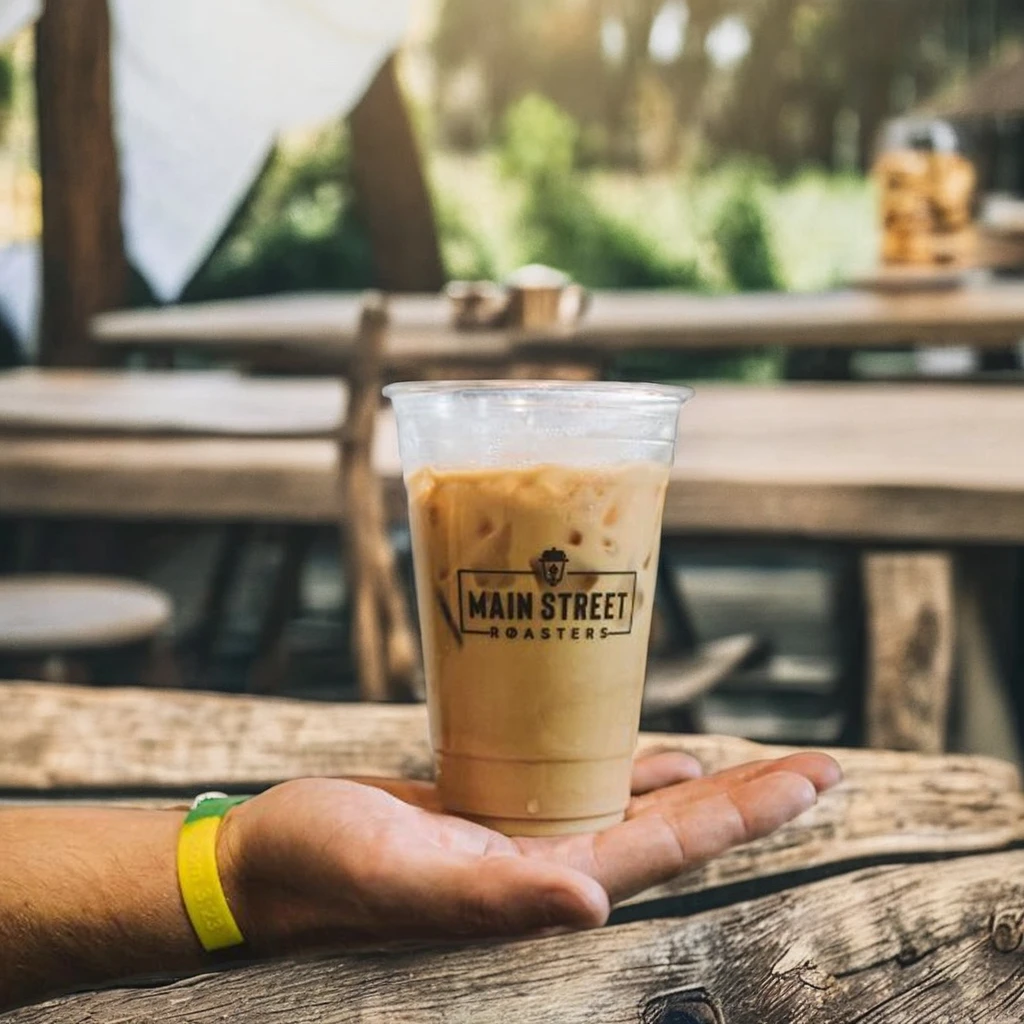 AT PACK Custom LOGO Wholesale Branded 8 10 12 14 16 32oz PLA Disposable Cold Drinks Coffee Clear PET Plastic Cups With Lid