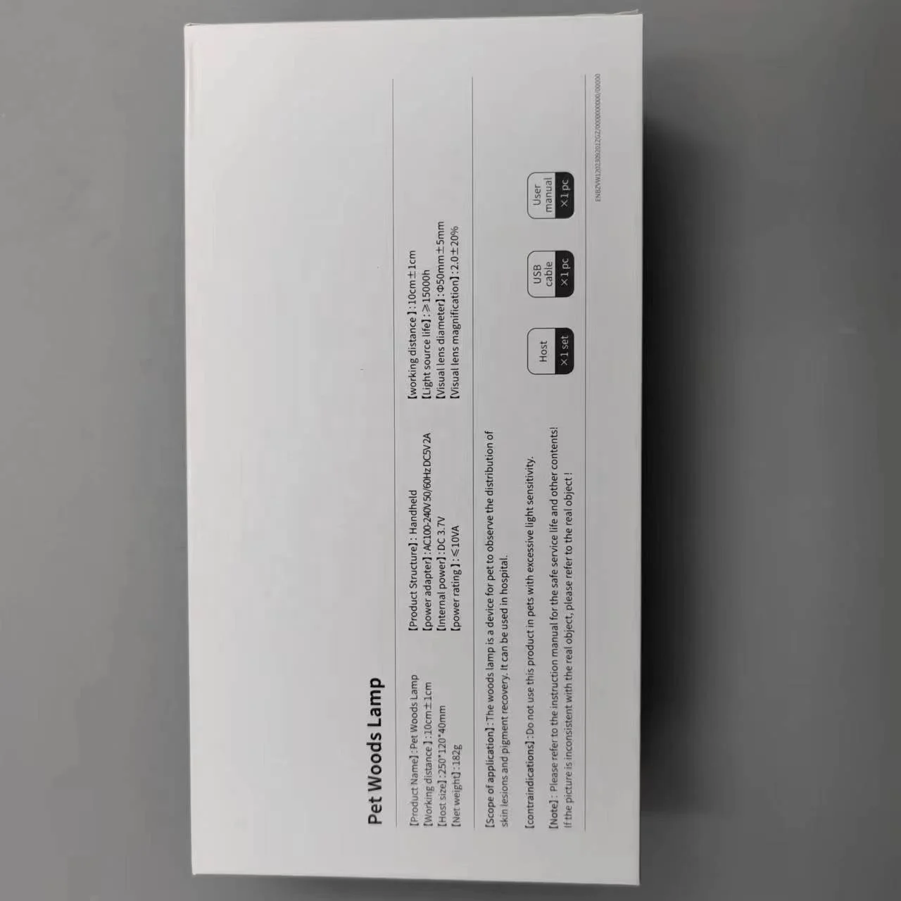 Wood Lamp Skin Analyzer  Pet Dermoscopy Wood Lamp Model VW1 For Veterinary Fungal detection