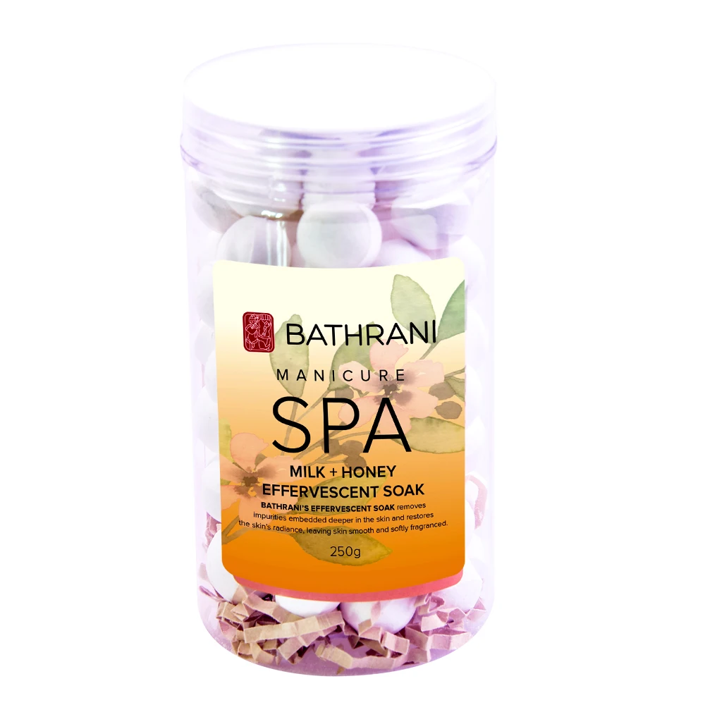 High Quality Factory Price Natural Nail Care Cleaning Aromatherapy Bath Bomb Fizzy Powder Hand Care Product