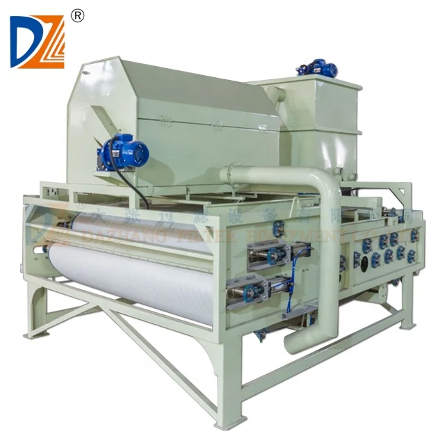Automatic DNY1500 Vacuum Rotary Drum Belt Filter for Slurry Dewatering