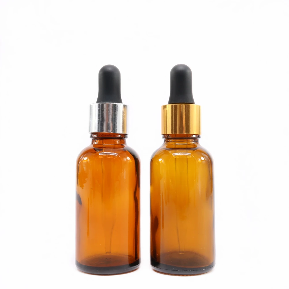 10 ml 15 ml 20 ml 30ml 50 ml 100 ml amber glass dropper bottles for essential oils