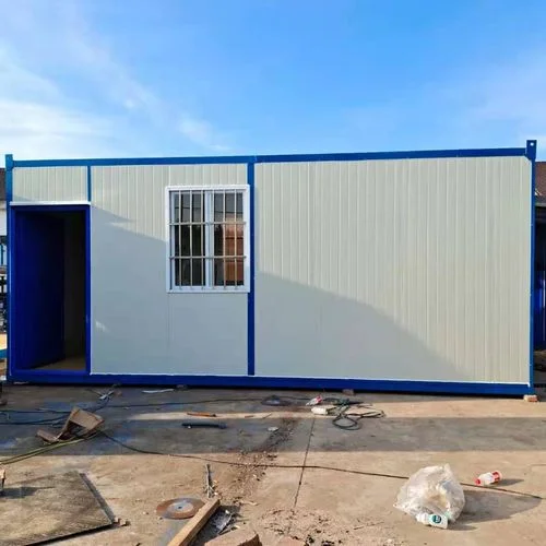 Spot standard large wave box construction site living dormitory rock wool fireproof container room