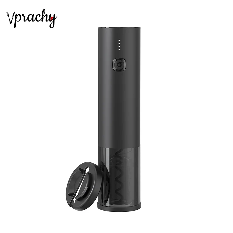 Lithium Electric Wine Opener One-button Rechargeable Electric Corkscrew Wine Opener Gift Box Packing