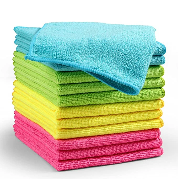 Absorbent Kitchen Towel Microfiber Cleaning Cloth Car Wash Drying Microfiber Towel