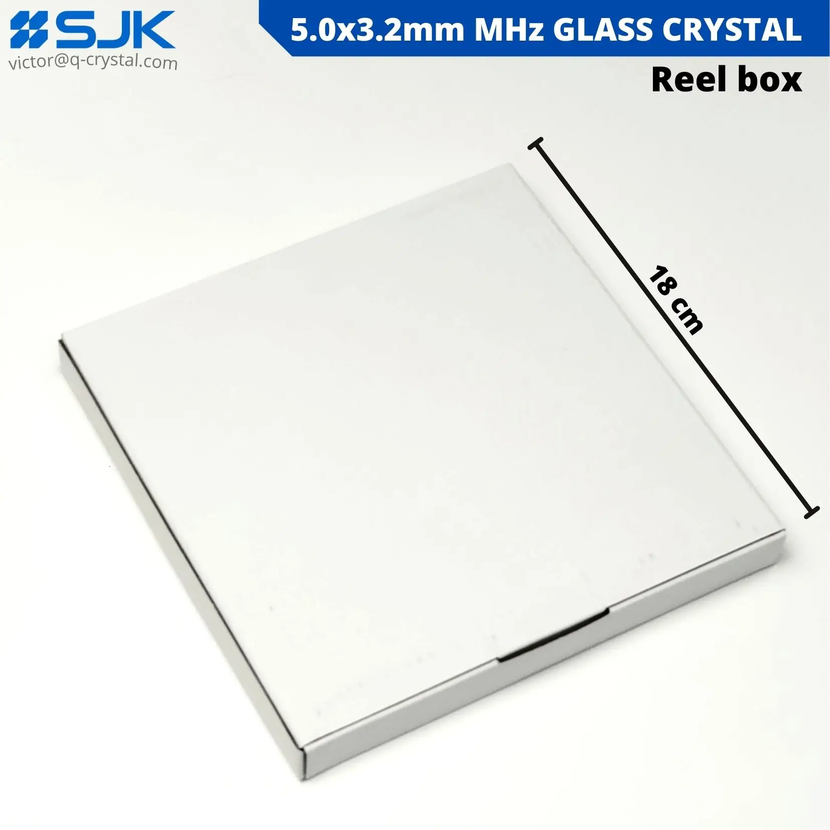  Кристальный резонатор 8 МГц 5 0x3 2 мм SMD 5032 2pin 18pF 20ppm