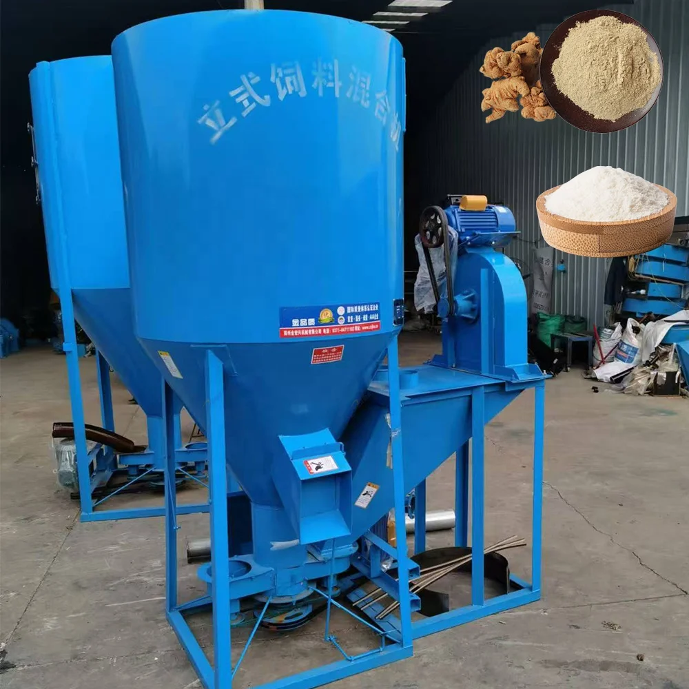 Easy Storage Poultry Feed Mixing Crush Pellet/Home Use Chicken Fertilizer Grind Miller/Quality Promised Mix Milling Integrated