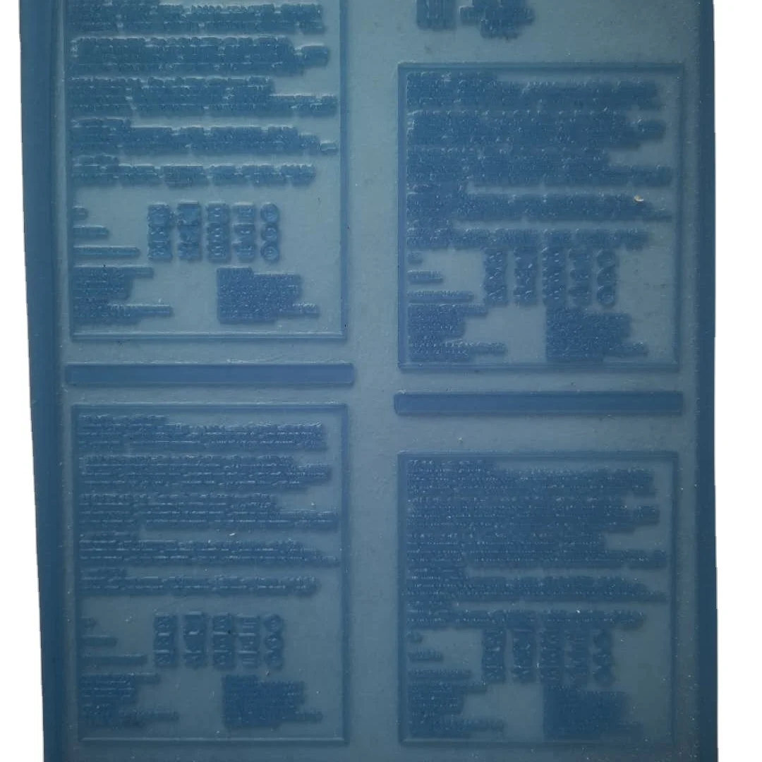 Good Quality 1.7mm  water washable photopolymer printing plates