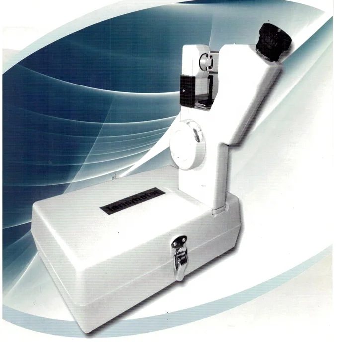 Portable manual lens meter ophthalmic optical focimeter
