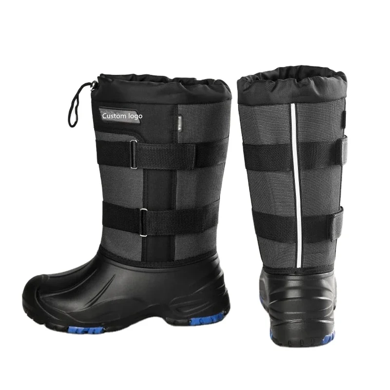 Outdoor Winter Snow Fishing Waders Boots Hunting Fishing Waterproof  Non-slip Boots