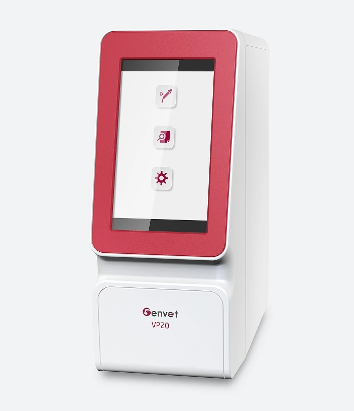 Genvet vp20 7 inch touch screen high professional POCT Veterinary Chemistry Analyzer