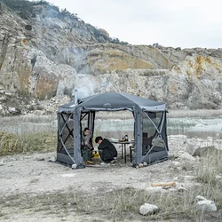 Wild Land Hub Screen House 600 Lux big camping Gazebo outdoor hunting waterproof