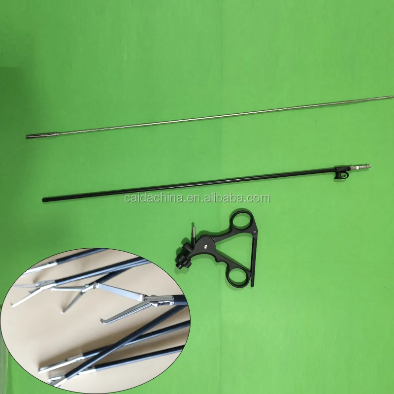 laparoscopia forceps with coarse teeth laparoscopic babcock grasper YQ807.24B