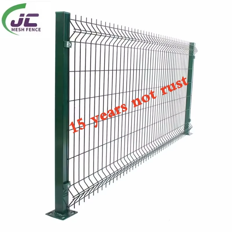 The best quality Home Outdoor Decorative 3d Curved Welded Wire Mesh Garden Fence For Fence Panel