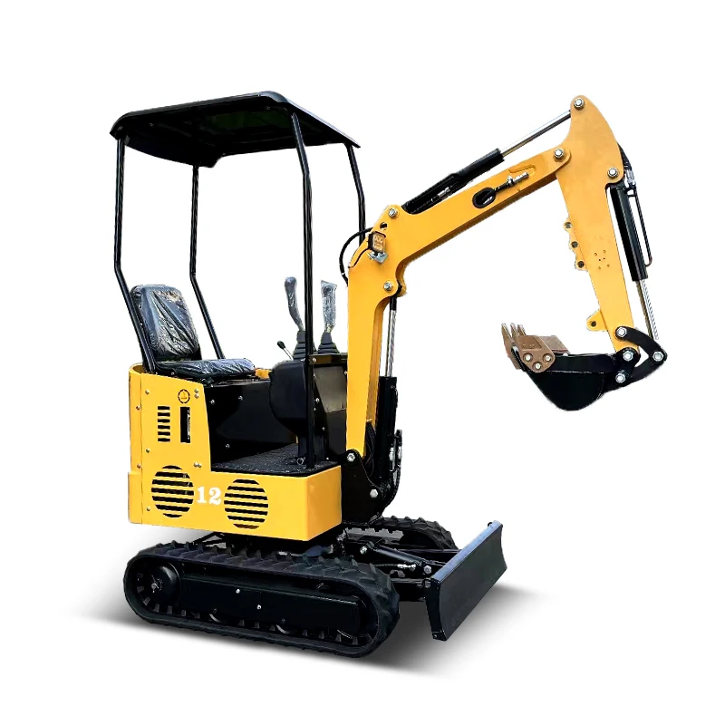 Chinese New 3 Ton Mini Crawler Excavator with EPA Engine Multifunction Compact Earth Digger Lightweight 0.8 Ton Core Motor Sale