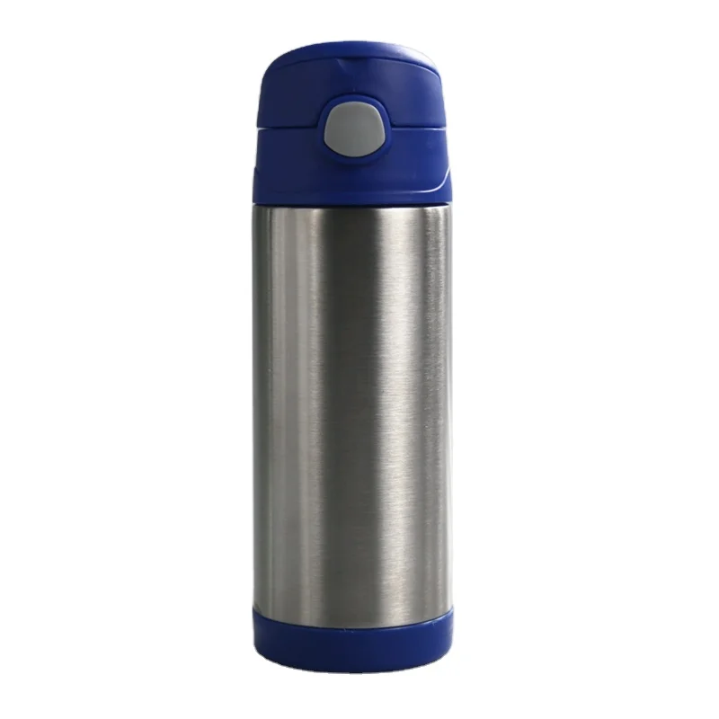 Manufacturer 304 Stainless Steel water bottle thermal jugs Double Wall Portable PS colorful lid Vacuum Flasks Water Bottle