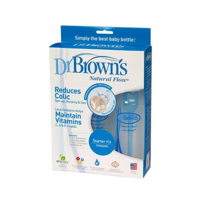 Custom Baby Feeding Kit Packaging Paper Boxes Printed Baby Products Paper Boxes Organic Products Packaging Flat Boxes