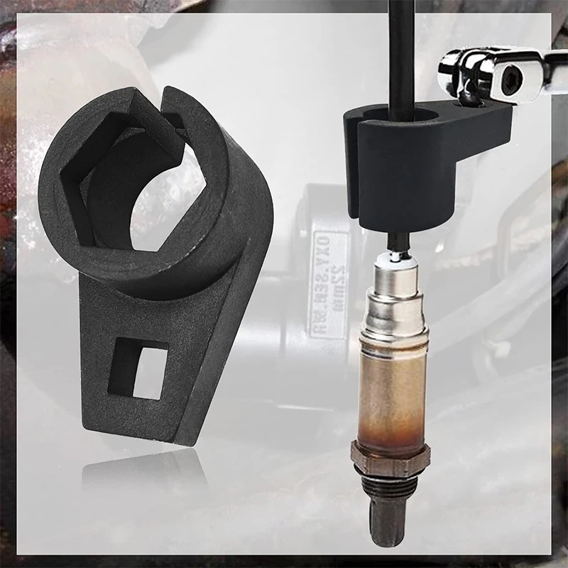 Universal 6-Point Offset O2 Oxygen Sensor Socket 3/8-inch Drive by 7/8-inch (22mm)