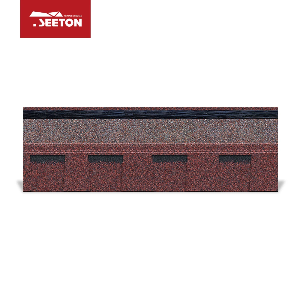 Lightweight Red aspahlt shingle can supply free sample