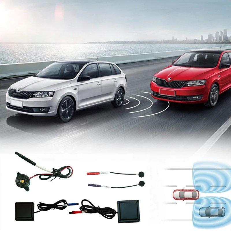 Safe Driving Blind Spot Detection System BSD Change Lane Safe BSA BSM Blind Spot Monitoring Assistant for Car Driving Security