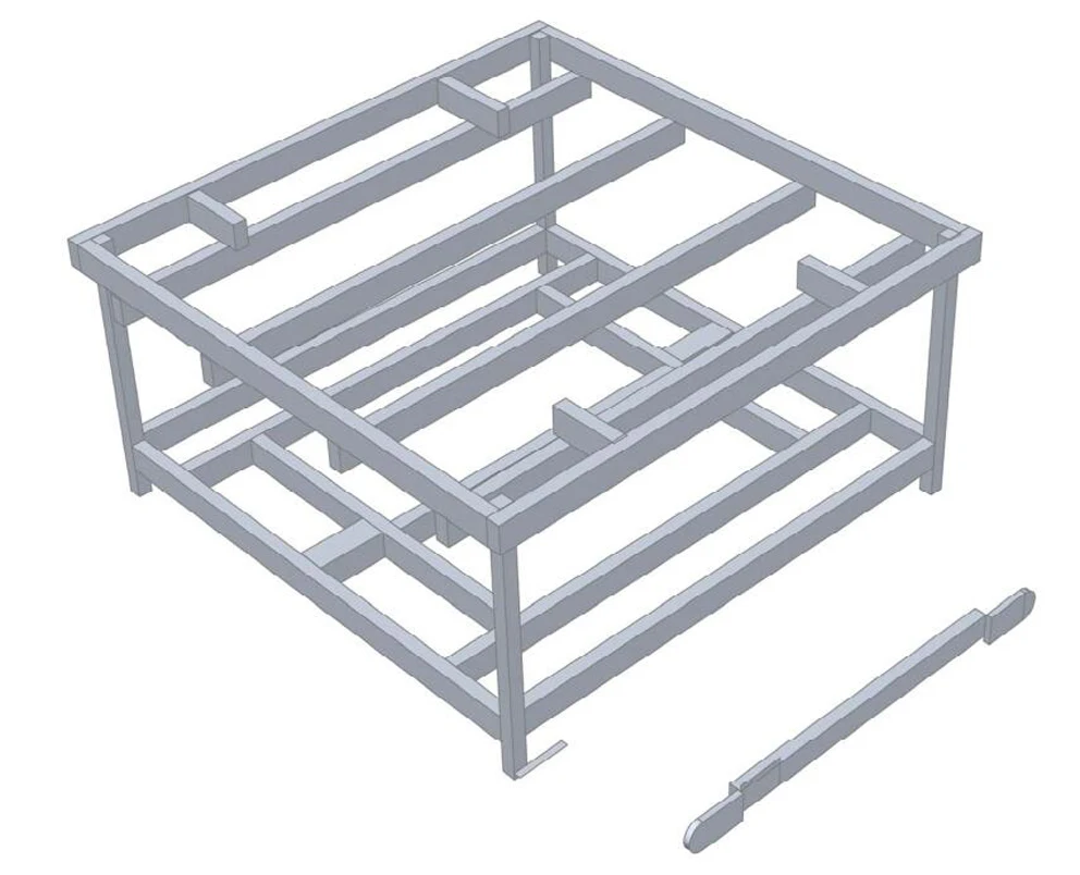 Production line conveyor for solar panel