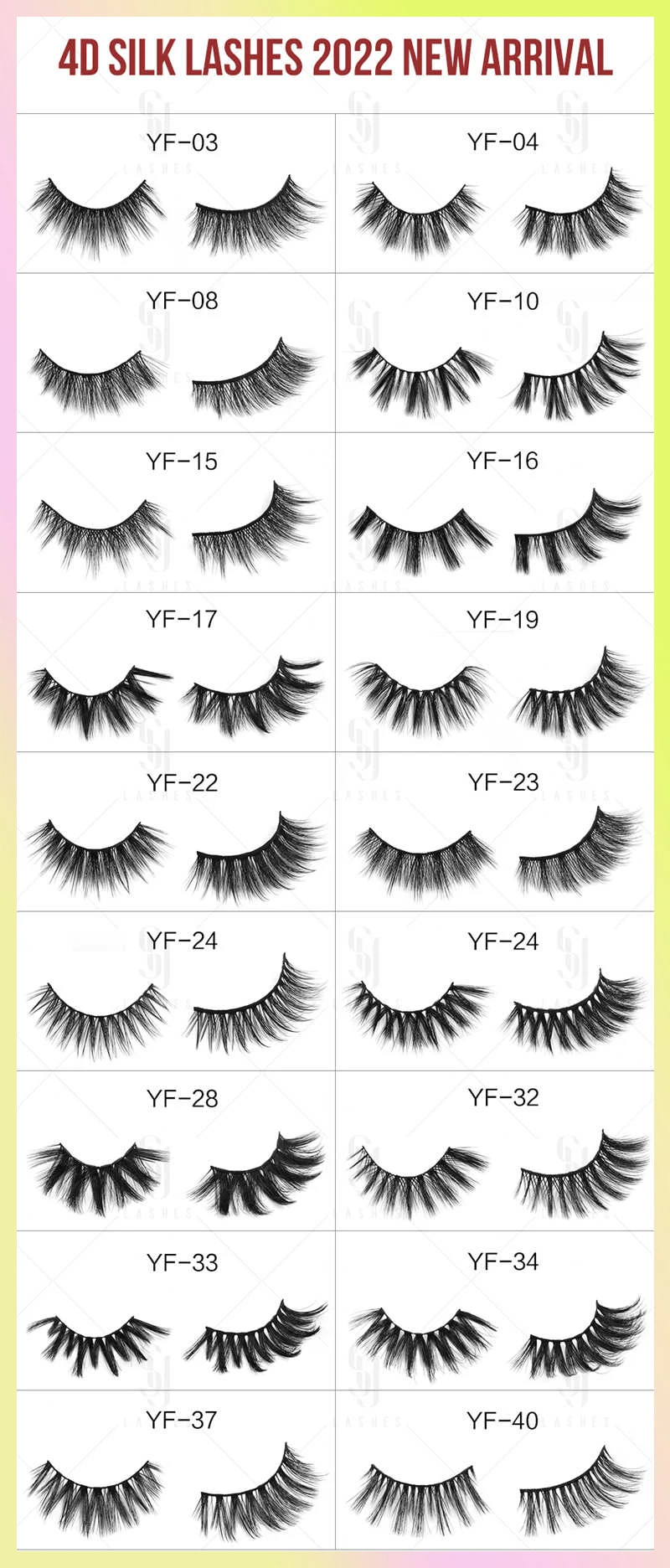 SY SHUYING Lash Manufacturer Cruelty Free Vegan 4D Silk Faux Mink Eyelashes Vendor Custom Candy Themed Lash Boxes