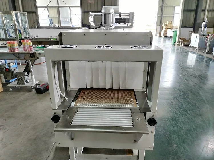 Automatic Heat Shrink Wrap Tunnel Packaging Wrapping Machine