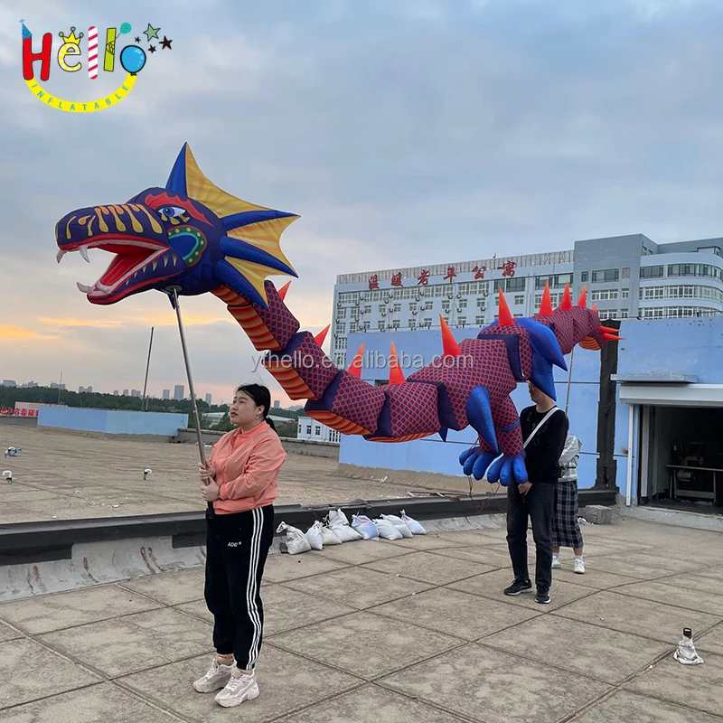 Custom Huge outdoor parade dragon dance inflatable puppet