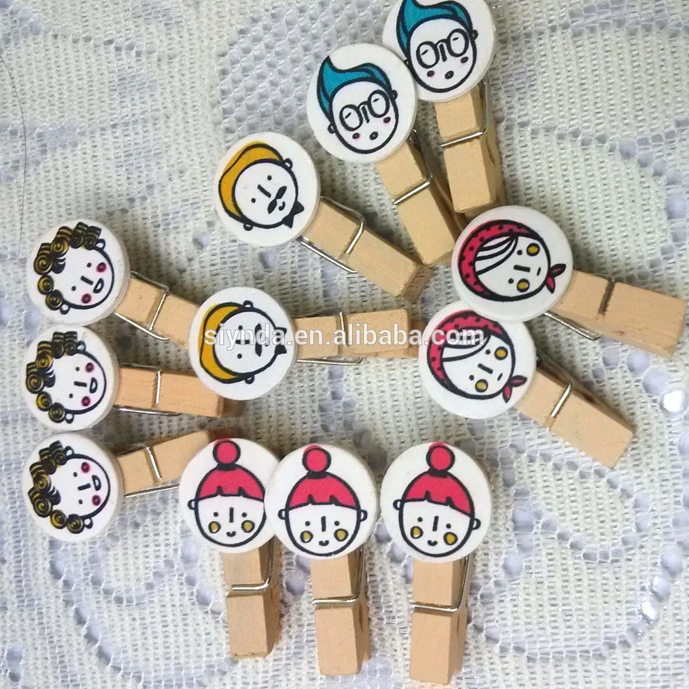 Зажимы с мультяшными фигурками