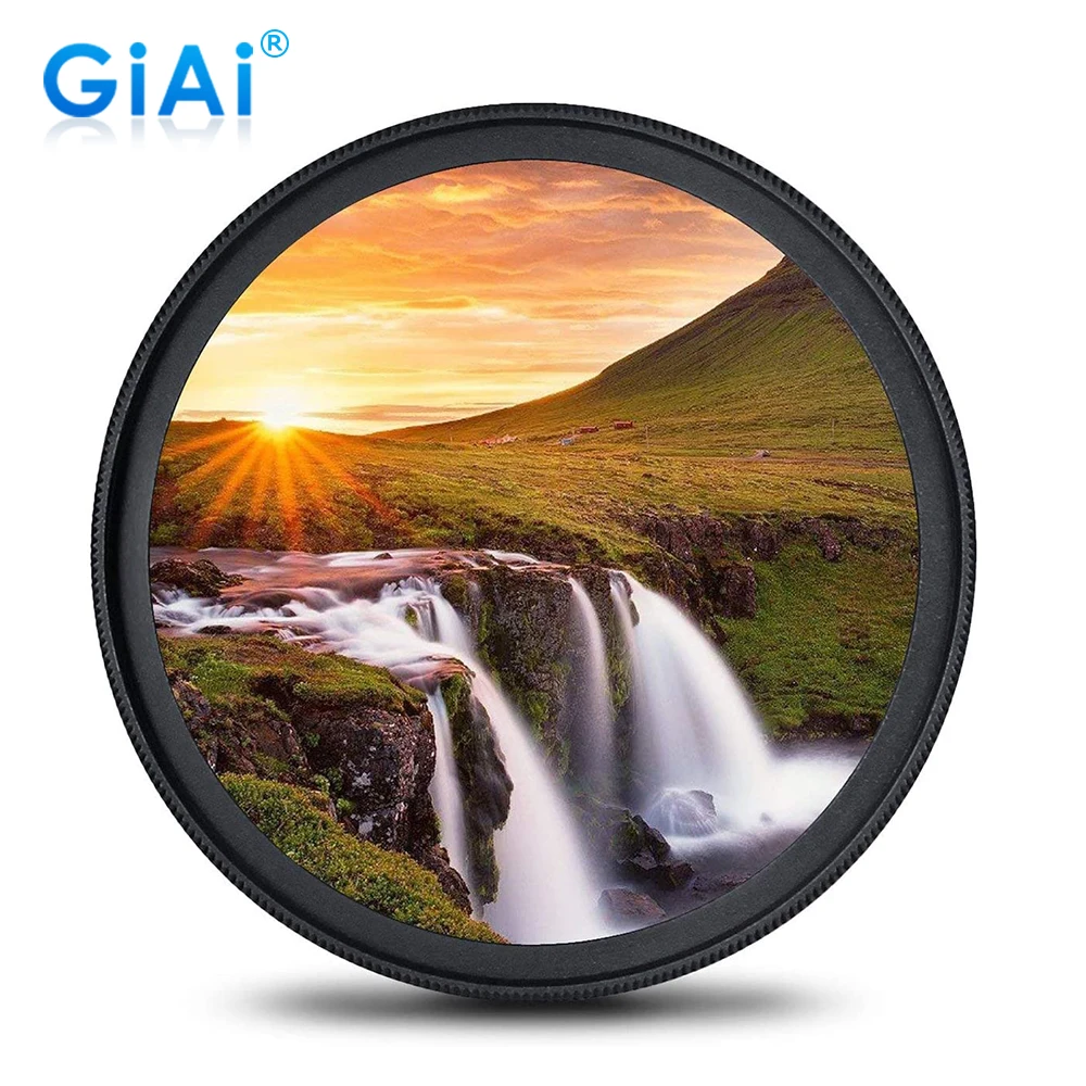 GiAi ND8-ND128 3-7 stops Neutral Density Filter Camera ND Filter Variable 37 40.5 49mm