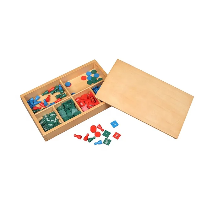 Children Wooden Toys Montessori Pink Tower