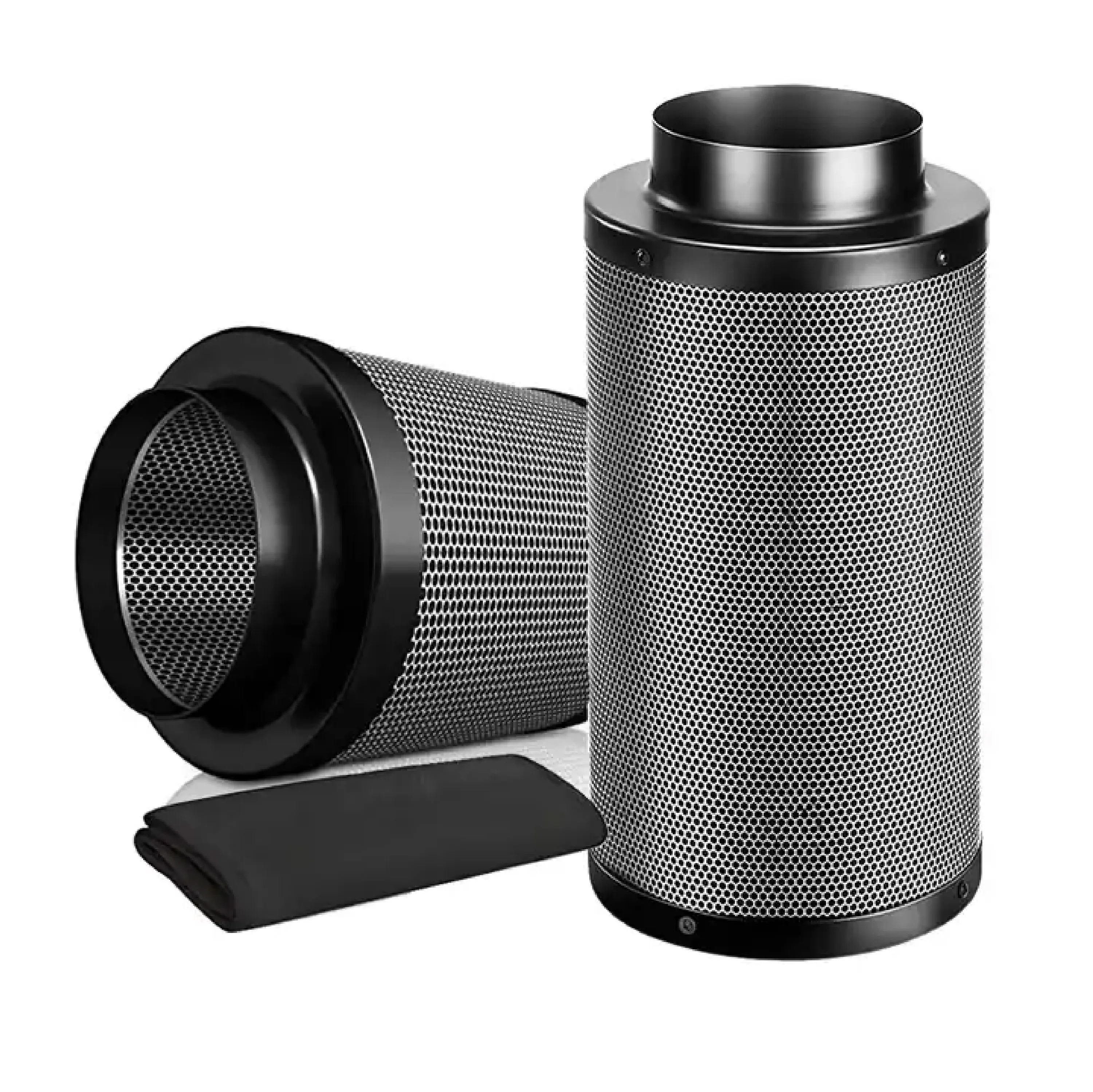 Hydroponic 6 inch 8 inch 10 inch 12 inch Grow System Carbon Air Filter Activated Carbon Filter For Inline Fan