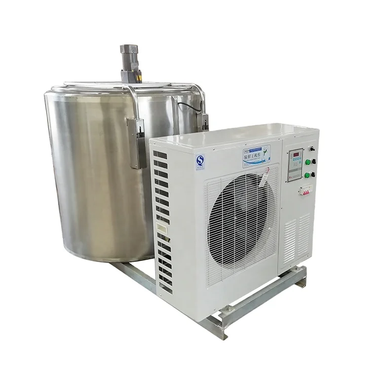 fresh goat cow hot sell storage stainless steel 1000 liter milk cooling tank