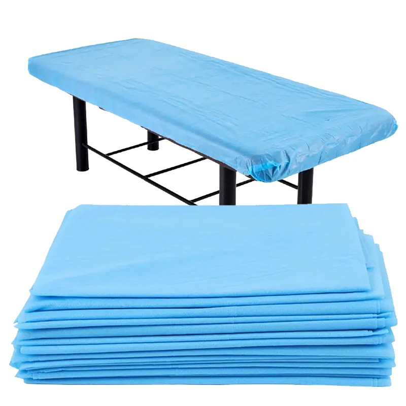 Hot Sale Hospital Medical Massage Paper Sheets NonWoven Disposable Bed Sheet for Exam table