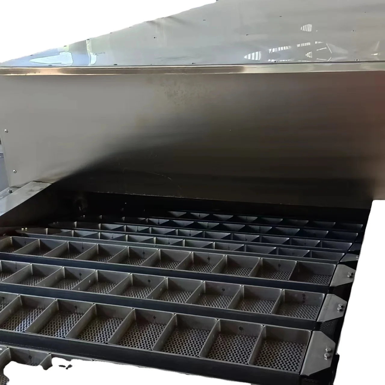 top quality cs slitter cutter noodle making plant spare parts 083 mm square noodle slitter set with noodle box and comb