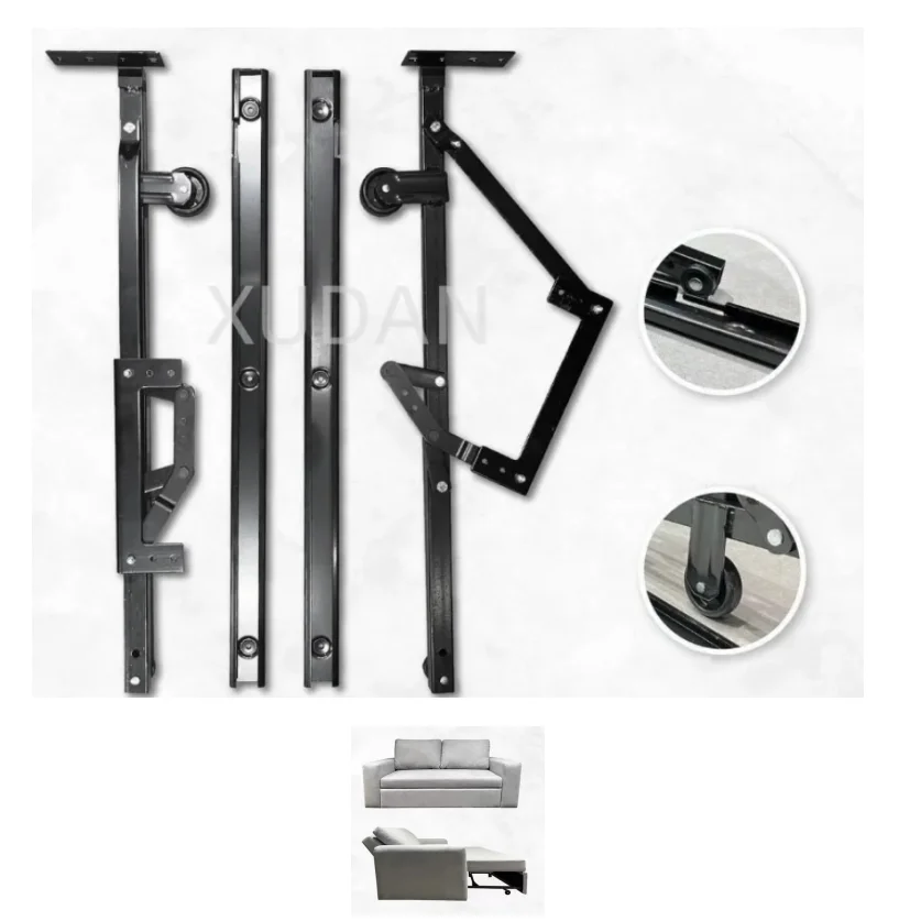 Metal Sleeper Sofa Mechanism Parts Herraje Sofa Cama Furniture Accessories Hardware Folding Pull Out Sofa Bed Mechanism
