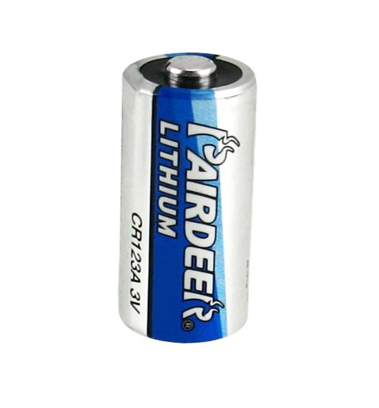 Pairdeer Лучший OEM ионный Литий-титанат 3 в 1400 мАч cr123a аккумулятор