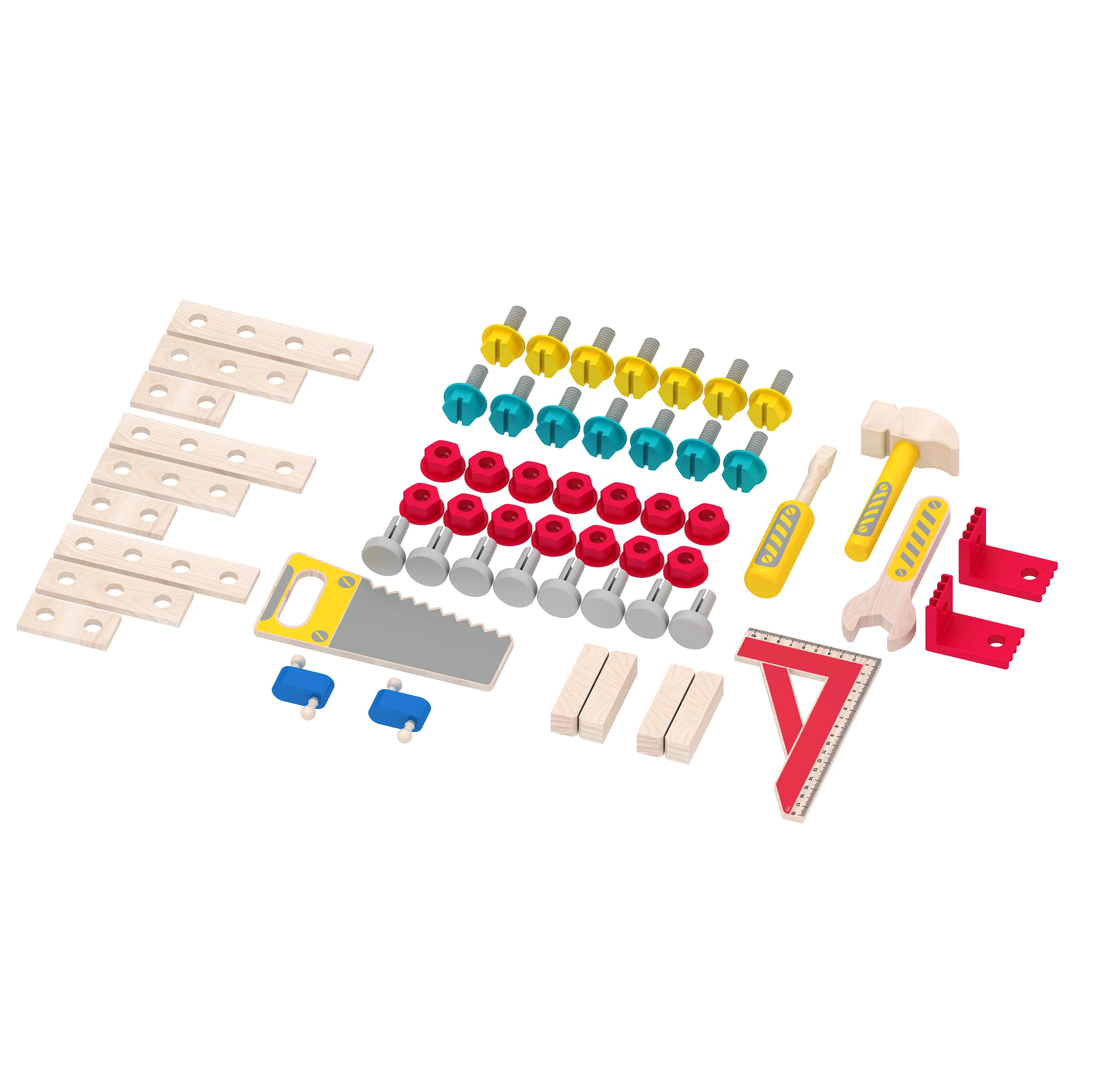 2024 Playing Tool Table Big Foldable Work Bench Toy Popular Wooden Kids Other Educational Toys