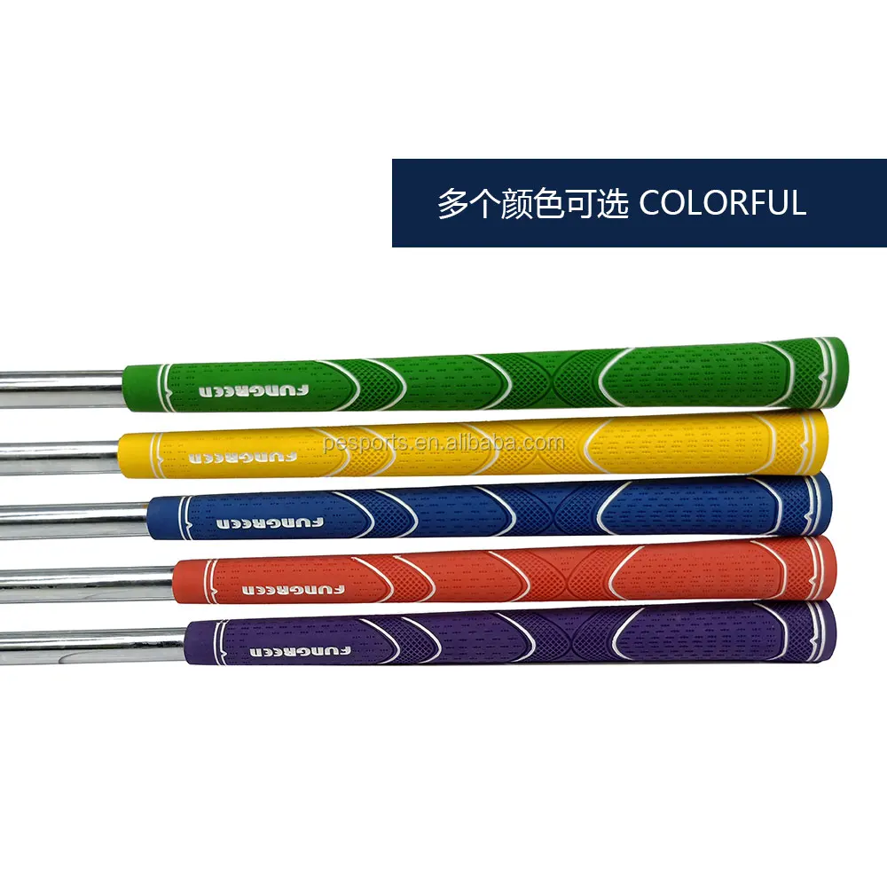 Golf putting practice club for Adult kids Double hitting sides assembleable Golf putter