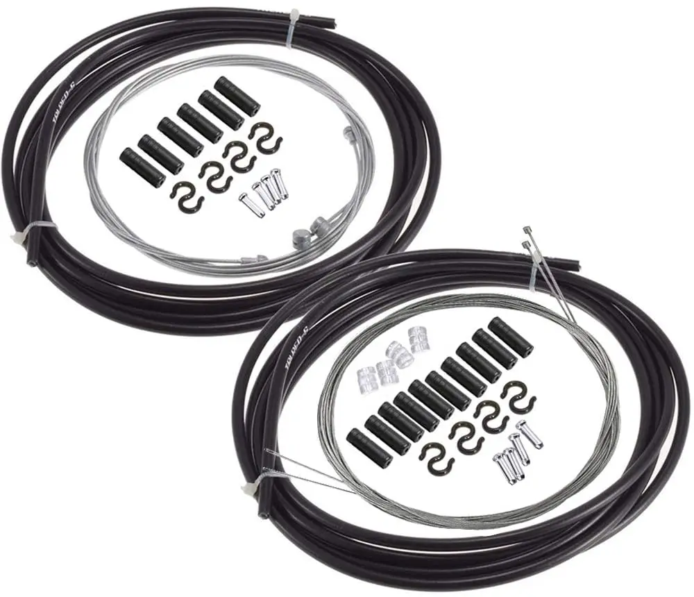 Multi Color Bike Brake Universal Bicycle Cable Brake Cable Cycling Repairing Replacement Kit