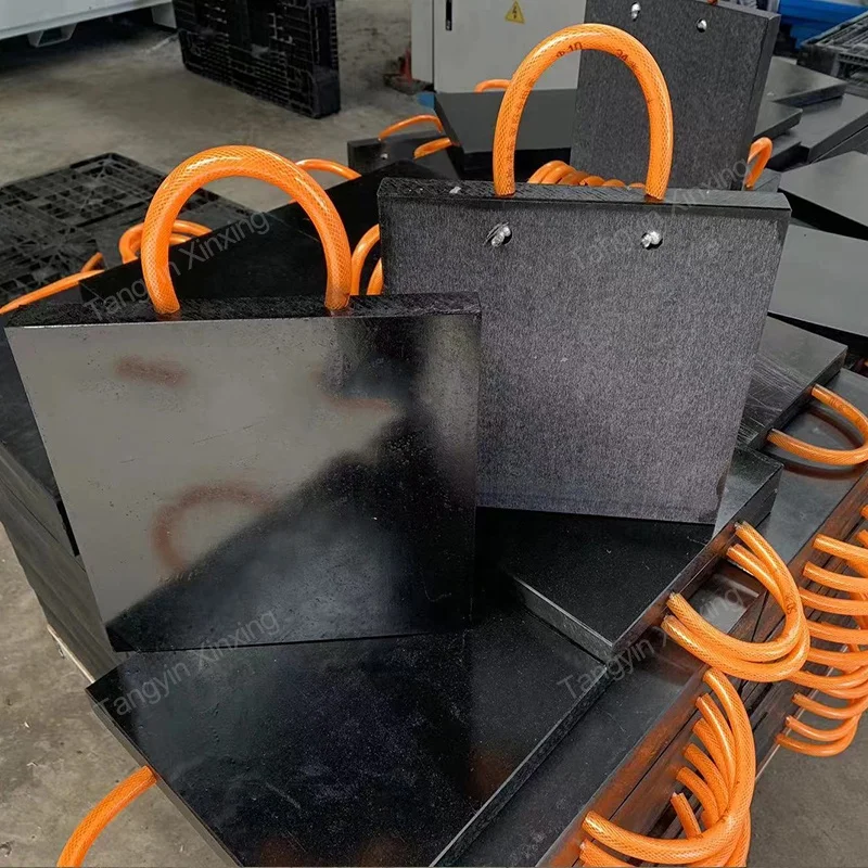 Portable Mobile Plastic Crane Outrigger Pads / Support Crane Foot Pad for Crane