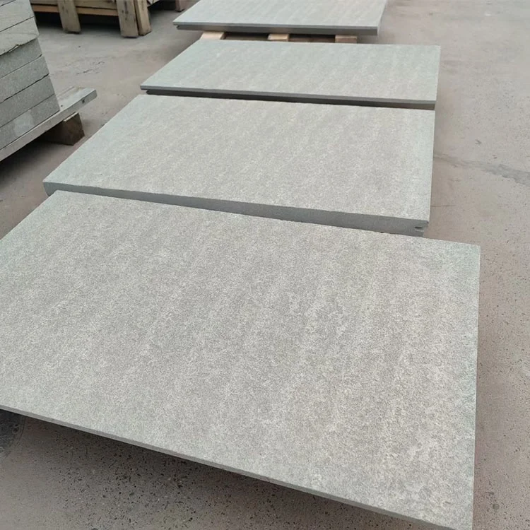 Factory Price Chinese Natura White Grey Sandstone Slabs Tiles Pavers For Construction Project