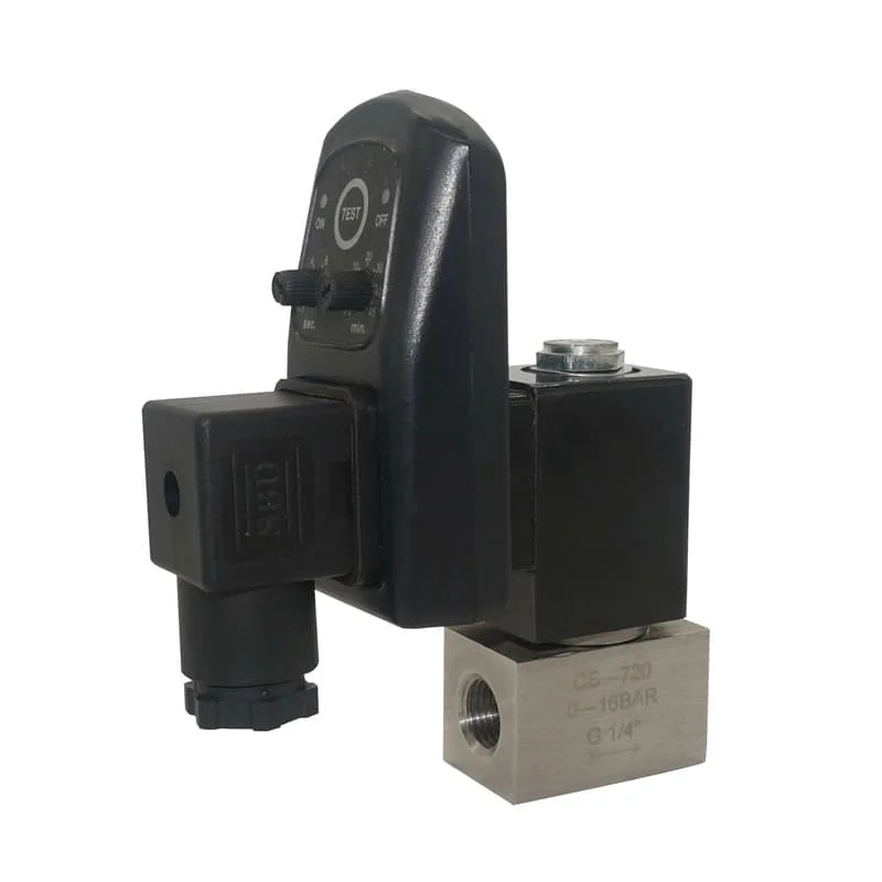 RFS CS-720W-S electronic stainless steel no timer auto drain solenoid valve for water