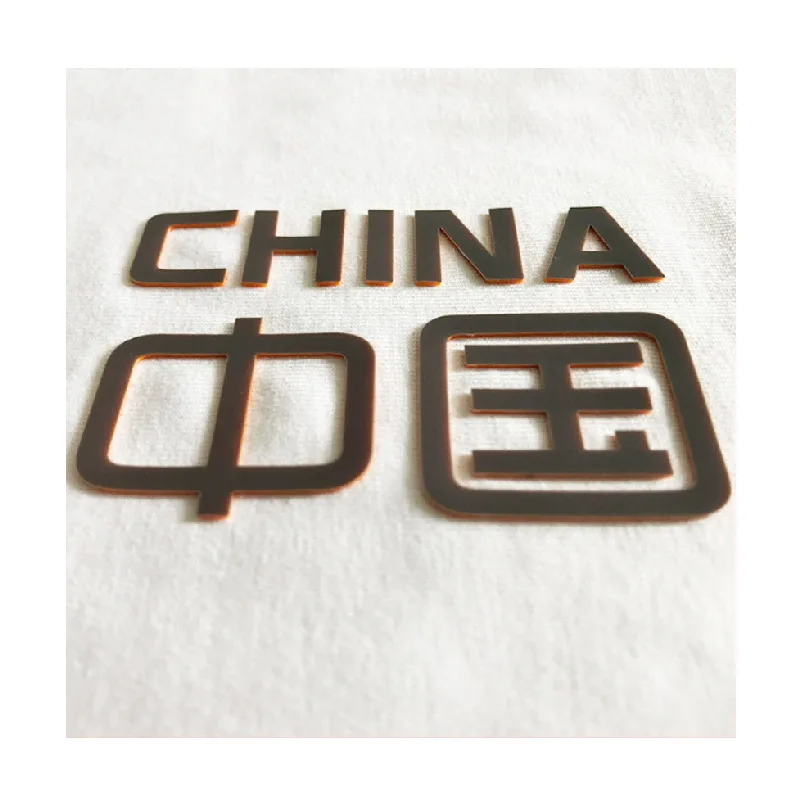 Silicone label custom logo 3d UV thick heat transfer label wholesale dtf stickers